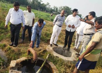 ଉଠା ଜଳସେଚନ ନିଗମ ଅଧ୍ୟକ୍ଷଙ୍କ ବିଭିନ୍ନ ପ୍ରକଳ୍ପ ପରିଦର୍ଶନ ଓ କାର୍ଯ୍ୟ