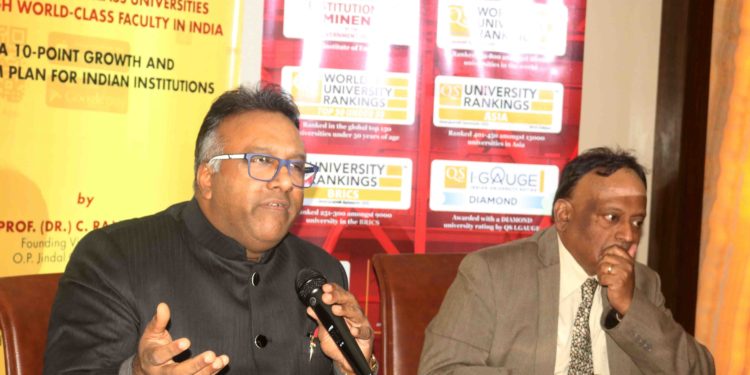 ଭାରତରେ ବିଶ୍ୱ ସ୍ତରୀୟ ଫାକଲଟିଙ୍କ ଜରିଆରେ ବିଶ୍ୱସ୍ତରୀୟ ବିଶ୍ୱବିଦ୍ୟାଳୟ ଗଠନ