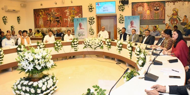 Chief Minister Shri Naveen Patnaik Launching ‘Mo Sarkar’ of ST & SC Development Department at Loka Seva Bhavan