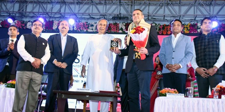 Chief Minister Shri Naveen Patnaik at the Odisha MSME International Trade Fair-2020 at Exhibition Ground, Bhubaneswar