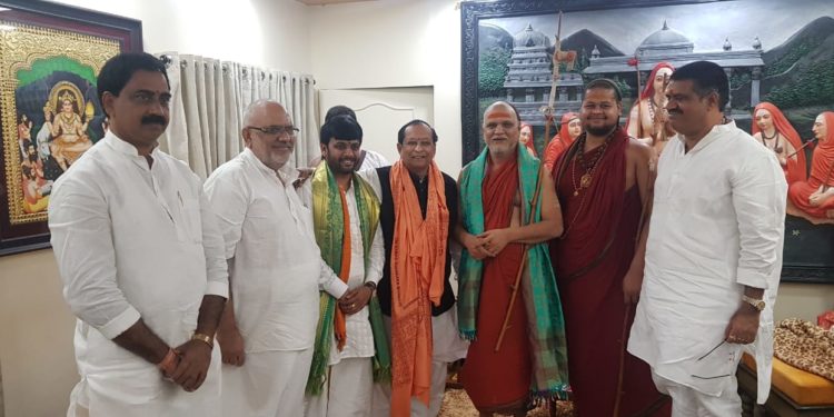 ଶାରଦା ପୀଠମ୍‌ର ବାର୍ଷିକ ମହୋତ୍ସବରେ ଯୋଗଦେଲେ ବାଚସ୍ପତି ଡ. ପାତ୍ର