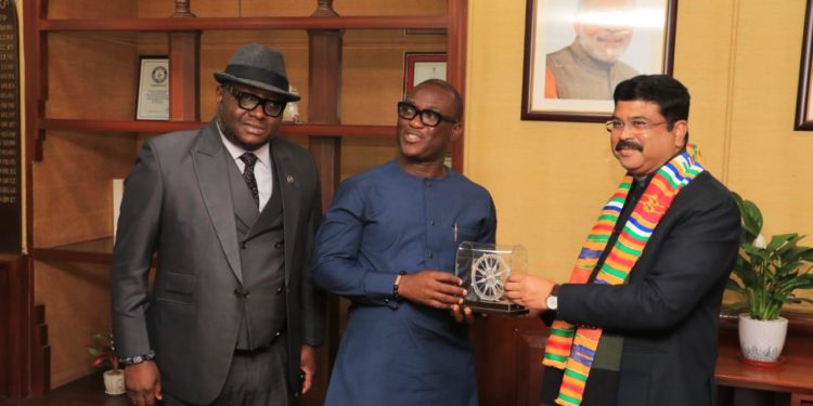 ଇଣ୍ଡିଆନ୍ ଅଏଲ ଓ ଘାନାର ଏନ୍‌ପିଏ ମଧ୍ୟରେ ଏମ୍‌ଓୟୁ ସ୍ୱାକ୍ଷରିତ