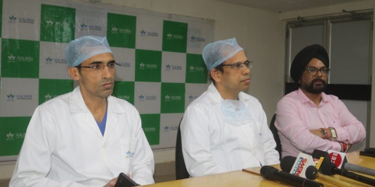 ବିଆର ଲାଇଫ କଳିଙ୍ଗ ହସ୍ପିଟାଲରେ ଧମନୀରେ ବିରଳ ସ୍ୟୁଡୋଆନ୍ୟୁରିଜିମ୍ ଅସ୍ତ୍ରୋପଚାର