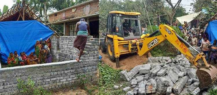 ପ୍ରଶାସନ ଓ ଗ୍ରାମବାସୀ ମୁହାଁମୁହିଁ , ଦୁଲାରପୁର ଗ୍ରାମ ପଡ଼ୁଚି ଉଠୁଚି – ମାହାଙ୍ଗା