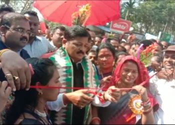 ନୂଆ ପାର୍କରେ ଦୋଳି ଖେଳିଲେ ମନ୍ତ୍ରୀ ପ୍ରତାପ ଜେନା,