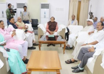 ବାଚସ୍ପତିଙ୍କ ଅଧ୍ୟକ୍ଷତାରେ ସର୍ବଦଳୀୟ ବୈଠକ