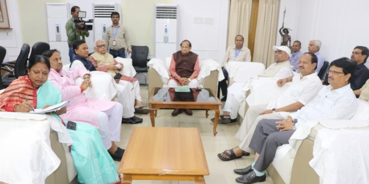 ବାଚସ୍ପତିଙ୍କ ଅଧ୍ୟକ୍ଷତାରେ ସର୍ବଦଳୀୟ ବୈଠକ