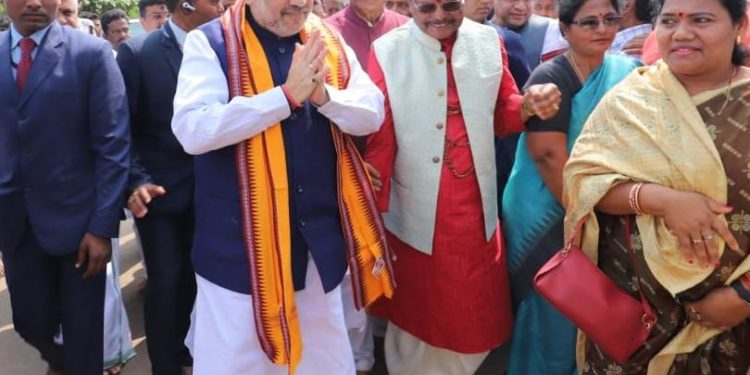 ଶ୍ରୀମନ୍ଦିର ସୌନ୍ଦର୍ଯ୍ୟକରଣ ଦେଖି  ବିମୋହିତ ହୋଇଥିଲେ : ସ୍ବରାଷ୍ଟ୍ର ମନ୍ତ୍ରୀ ଅମିତ ଶାହା