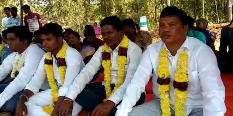 ମାଲକାନଗିରି ଜିଲ୍ଲା କାଲିମେଳା ବ୍ଲକ ସୀମାନ୍ତ ମୋଟୁ ଠାରେ  ଧାରଣା