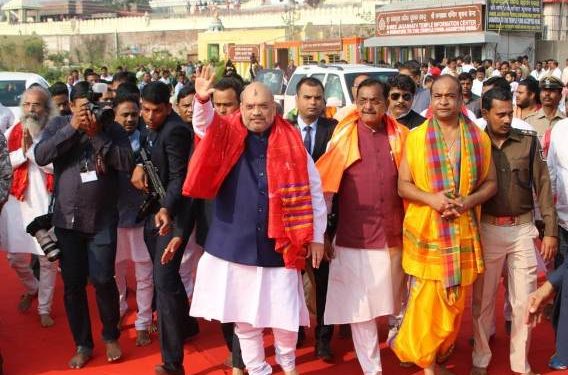 ଶ୍ରୀ ଜଗନ୍ନାଥଙ୍କୁ ଦର୍ଶନ କଲେ : ଅମିତ ଶାହା