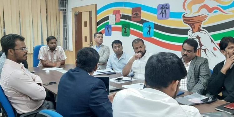 କ୍ରୀଡା ମନ୍ତ୍ରୀଙ୍କ ଦ୍ୱାରା ଖେଲୋ ଇଣ୍ଡିଆ ୟୁନିଭରସିଟି ଗେମ୍‌ର ସମୀକ୍ଷା ବୈଠକ