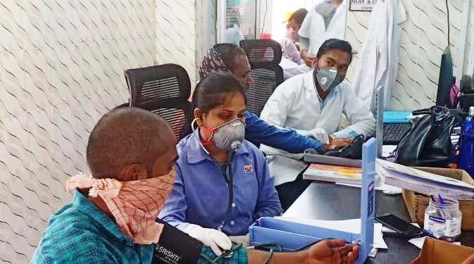 କୋଭିଡ-୧୯ ମହାମାରୀ ପାଇଁ ଉତ୍କଳ ଆଲୁମିନାର ପ୍ରସ୍ତୁତି