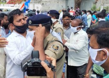 ଛାତ୍ର କଂଗ୍ରେସ ର କରୋନା ସଚେତନତା କାର୍ଯ୍ୟକ୍ରମ