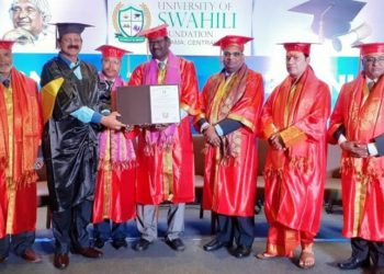 ବରିଷ୍ଠ ସାମ୍ବାଦିକ ଜୀମୂତ ମଂଗରାଜଙ୍କୁ ଆମେରିକାର ସ୍ୱାହିଲି ବିଶ୍ୱବିଦ୍ୟାଳୟ ପକ୍ଷରୁ ସାମ୍ବାଦିକତାରେ ଡ଼କ୍ଟରେଟ୍‌