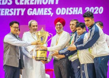 ବିଶାଳ ସମାରୋହ ସହ ଖେଲୋ ଇଣ୍ଡିଆ ବିଶ୍ୱବିଦ୍ୟାଳୟ କ୍ରୀଡା ଉଦ୍‌ଯାପିତ ଚାମ୍ପିଅନ୍‌ସିପ୍ ଟାଇଟଲ ଜିତିଲା ପଞ୍ଜାବ ୟୁନିଭର୍ସିଟି