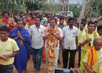 ଅଙ୍ଗନୱାଡ଼ି ଗୃହ ଉଦଘାଟନ – ଶ୍ରୀକାନ୍ତ