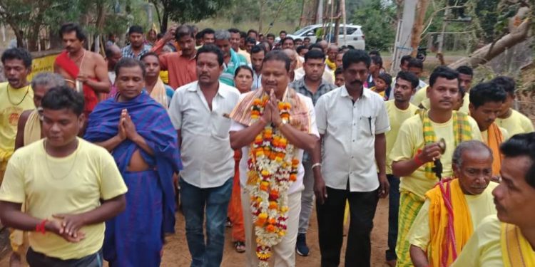 ଅଙ୍ଗନୱାଡ଼ି ଗୃହ ଉଦଘାଟନ – ଶ୍ରୀକାନ୍ତ