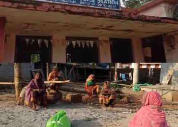 ରାଇପଡା କାଜୁ ବିବାଦ ମାମଲା କ୍ଷତି ପୂରଣ ଦାବିରେ ଶବ ରଖି ଚାନ୍ଦପୁର ଥାନା ସମ୍ମୁଖରେ ଧାରଣା