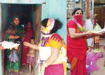 କରୋନା ବିପଦରେ ରଣପୁର ବ୍ଲକ୍ ଅଙ୍ଗନୱାର୍ଡି କର୍ମୀଙ୍କ ପ୍ରଶଂସନୀୟ କାର୍ଯ୍ୟ