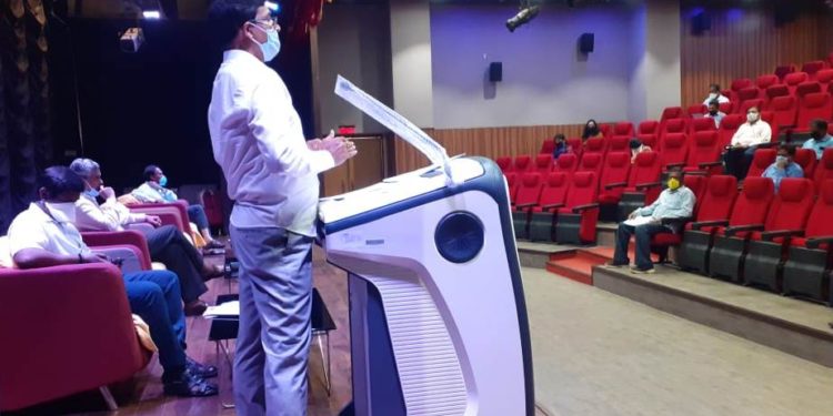 କୃଷି କାର୍ଯ୍ୟର ତଦାରଖ ପାଇଁ ୩୦ ଜିଲ୍ଲା ରେ  ୩୦ ଜଣ ନୋଡାଲ ଅଧିକାରୀ ନିଯୁକ୍ତ – ମନ୍ତ୍ରୀ ଡ.ଅରୁଣ ସାହୁ