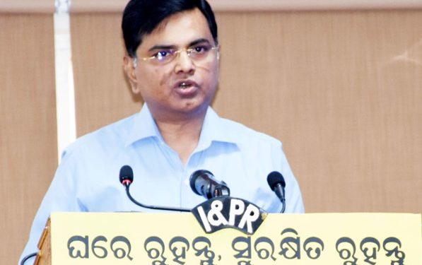 ସାମ୍ବାଦିକ ସମ୍ମିଳନୀରେ ଶ୍ରୀ ସଂଜୟ ସିଂହ