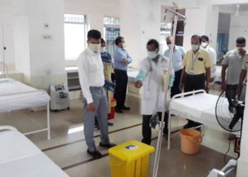 ରଣପୁରର ଚାନ୍ଦପୁର କୋଭିଡି ହସ୍ପିଟାଲ କୁ ପରିଦର୍ଶନ କଲେ 5ଟି ସଚିବ ଭି.କେ ପାଣ୍ଡିଆନ୍ – ନୟାଗଡ଼ ଜିଲ୍ଲା