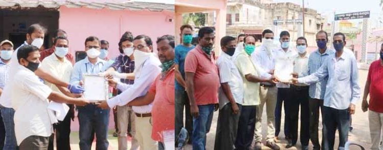 ସପ୍ତ ସଙ୍ଘ ଟେଣ୍ଟ, ଲାଇଟ, ସାଉଣ୍ଡ ଓ ସପ୍ଲାୟାର୍ସ  ଆସୋସିଏସନ ଦ୍ୱାରା କରୋନା ଯୋଦ୍ଧା ଙ୍କୁ ସମ୍ବର୍ଦ୍ଧିତ – ରଣପୁର