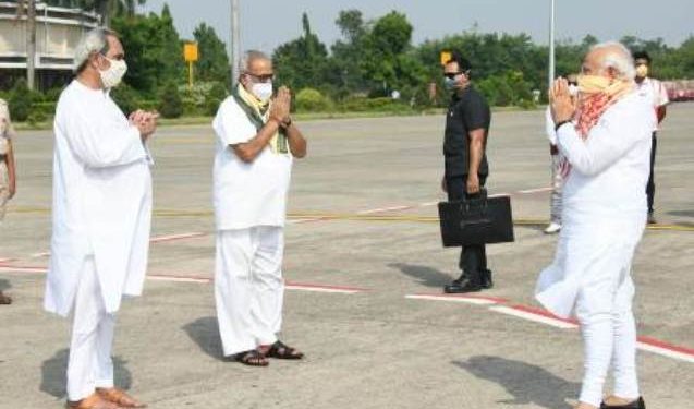 ଓଡ଼ିଶାର ବାତ୍ୟାଞ୍ଚଳ ପାଇଁ ୫୦୦କୋଟି ଟଙ୍କାର ସହାୟତା ରାଶି ଘୋଷଣା କଲେ – ପ୍ରଧାନମନ୍ତ୍ରୀ ନରେନ୍ଦ୍ର ମୋଦୀ ।