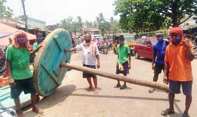 ଦ୍ୱିତୀୟ ଶ୍ରୀକ୍ଷେତ୍ର ରଣପୁରରେ ରଥ କାମ ଦୃତ ଗତିରେ ବଢି ଚାଲିଛି ।