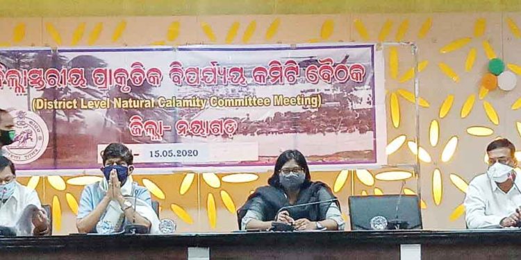 ଜିଲ୍ଲା ସ୍ଥରିୟ ପ୍ରାକୃତିକ ବିପର୍ଯ୍ୟୟ କମିଟିର ପ୍ରସ୍ତୁତି ବୈଠକ – ଘମାଘୋଟ ଆଲୋଚନା ।