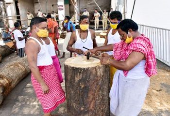 ରଥଖଳାରେ ଆଜି ରଥ ନିର୍ମାଣ କାମ ଆରମ୍ଭ