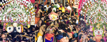 ଜନ୍ମବେଦୀକୁ ବିଜେ କରିଥିଲେ ତିନି ଠାକୁର