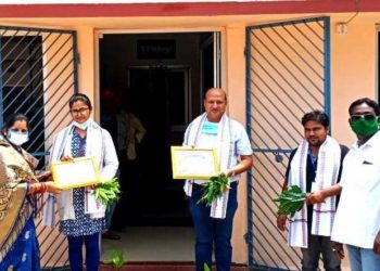 କରୋନା ଯୋଦ୍ଧା ଭାବେ ଡାକ୍ତରଙ୍କୁ ସମ୍ବର୍ଦ୍ଧିତ କଲେ ତୁଳତୀ ସରପଞ୍ଚ – ଦୀପ୍ତିମୟୀ