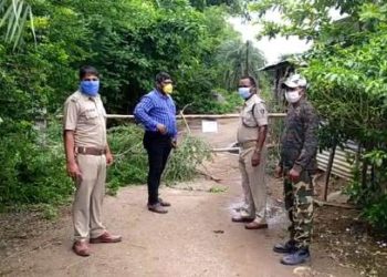 ଗୋଷାଣୀ ବ୍ଲକ ଉପଲଡ଼ା ଗ୍ରାମରୁ ୨ ପୋଜେଟିଭ ଚିହ୍ନଟ ହେବା ପରେ କଣ୍ଟାଇନମେଣ୍ଟ ଜୋନ ଘଷିତ ଗଜପତି (ପାରଳାଖେମୁଣ୍ଡି)