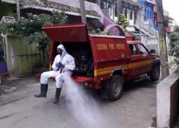 ସହର ଓ ଗାଁ ଗାଁରେ ଚାଲିଛି ବିଶୋଧକ ସିଞ୍ଚନ