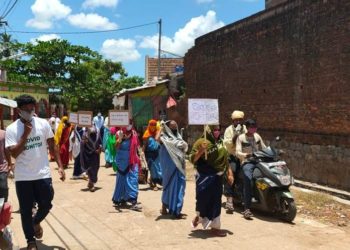 ଖରିଡାରେ ସ୍ୱାବ ଟେଷ୍ଟ , ବିଶୋଧନ ଏବଂ ସଚେତନତା