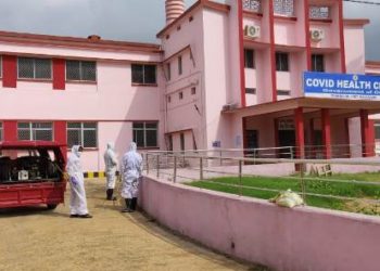 ନୟାଗଡ ଡି.ଜିଙ୍କ ନିର୍ଦେଶକ୍ରମେ ଅଗ୍ନିଶମ ସେବା ବାହିନୀ ପରିଷ୍କାର ପରିଚ୍ଛନ୍ନ କଲା ଚାନ୍ଦପୁରସ୍ଥିତ କୋଭିଡ କେୟାର ସେଣ୍ଟର