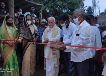 ବିଧାୟିକା ଆଞ୍ଚଳିକ ପାଣ୍ଠିରେ କରାଯାଇଥିବା ହାଇମାକ୍ସ ବିଦ୍ୟୁତ ଲାଇଟ ରେ ସମଗ୍ର ବରୀ ଆଲୋକିତ