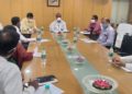 COVID review of Khurda at Spl circuit house bhubaneswar