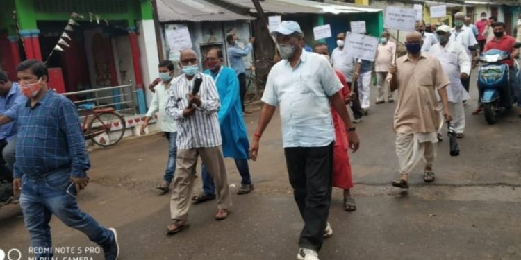 ବରିଷ୍ଠ ନାଗରିକଙ୍କ ଦ୍ୱାରା ସଚେତନତା ରାଲି – ବୁଗୁଡା