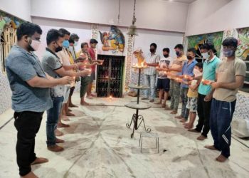 ଚଣ୍ଡୀବସ୍ଥ ଗ୍ରାମପଞ୍ଚାୟତ ତରଫରୁ ଅରୁଣଙ୍କ ଆରୋଗ୍ୟ କାମନାରେ ଦୀପଦାନ