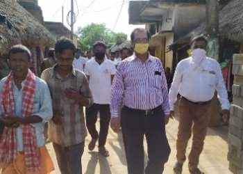 ପ୍ରଦେଶ କଂଗ୍ରେସର ପୂର୍ବତନ ବିଧାୟକ ଓ ଯୁବ କଂଗ୍ରେସ ସଭାପତି ଙ୍କର ତିଗିରିଆ ପଞ୍ଚାୟତର ବନ୍ୟାଞ୍ଚଳ ପରିଦର୍ଶନ