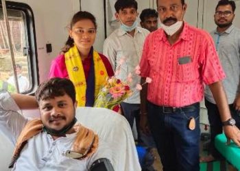 ସଂକଲ୍ପ ପରିବାରର ରକ୍ତ ସଂଗ୍ରହ ଅଭିଯାନ ; ବରଗଡ଼