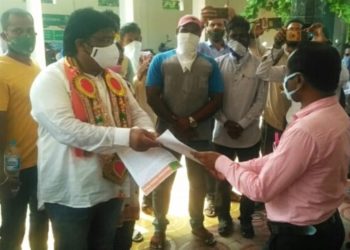 ମରୁଡି ଘୋଷଣା ଦାବିରେ ବିଜେପିର ଦାବି ପତ୍ର – ଚିକିଟି