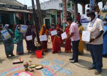 କୋଭିଡ ସପ୍ତାହ ପାଳନ ରେ ହାତ ଧୁଆ କାର୍ଯ୍ୟକ୍ରମ – ହିଞ୍ଜିଳିକାଟୁ