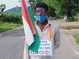 ସତ୍ୟବ୍ରତଙ୍କ ପଦଯାତ୍ରା, ଓଡ଼ିଶାକୁ ସ୍ଵତନ୍ତ୍ର ପାହ୍ୟା ମାନ୍ୟତା ଦାବି