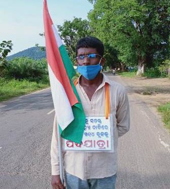 ସତ୍ୟବ୍ରତଙ୍କ ପଦଯାତ୍ରା, ଓଡ଼ିଶାକୁ ସ୍ଵତନ୍ତ୍ର ପାହ୍ୟା ମାନ୍ୟତା ଦାବି