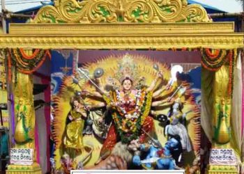 ମା’ ଦୁର୍ଗତିନାଶିନୀ ଦୁର୍ଗା ; ଅଷ୍ଟମ ଦିନରେ ମା” ମହାଗୋୖରୀ ରୂପ – ରଣପୁର