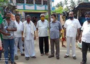 ୬୮ ନଂ ଜୋନରେ ମାସ୍କ ବଣ୍ଟନ ଓ ସଚେତନତା