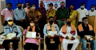 ସମ୍ମାନିତ ହେଲେ ପାଞ୍ଚ ଜଣ କୋଭିଡ ଯୋଦ୍ଧା